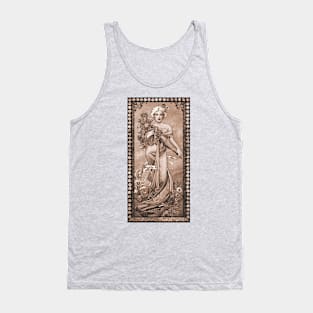 MM mucha sepia Tank Top